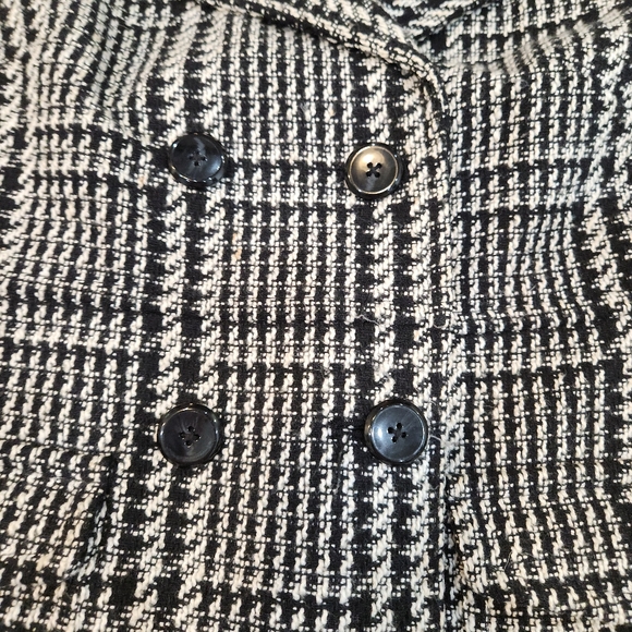 Tommy Hilfiger Double Breasted Tweed Blazer Jacket Size Medium - Picture 9 of 9